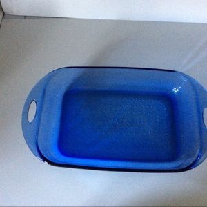 Vintage Anchor Glass OVATIONS Casserole Dish